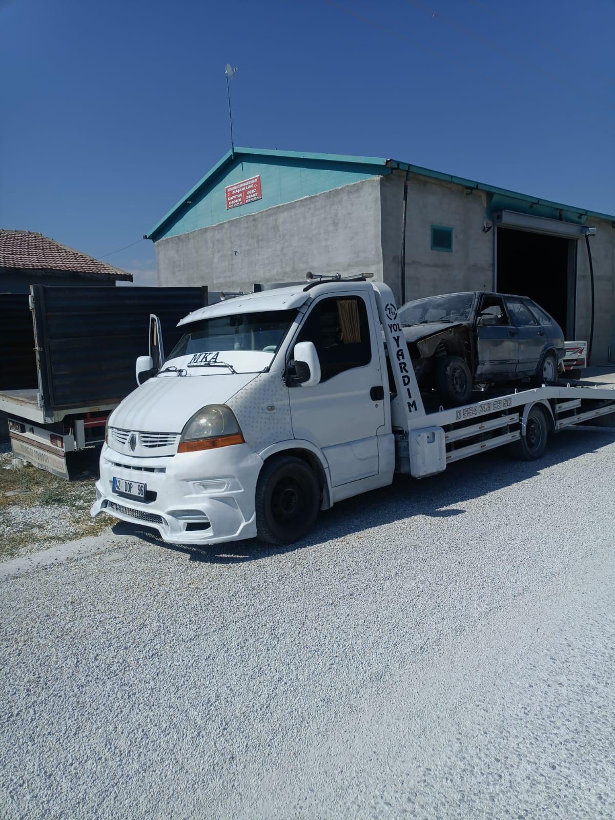 MKA çekici sanayi bölgesinde